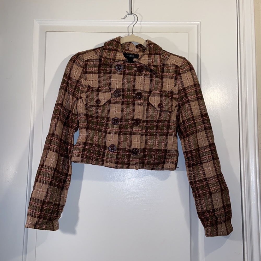 Arden B vintage inspired cropped wool jacket
